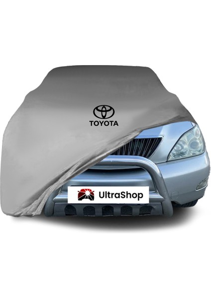 Ultra Shop Toyota Harrier 2 (XU30) (2003-2013) Araba Brandası Gri Kumaş Penye Toz Geçirmez Oto Garaj Branda