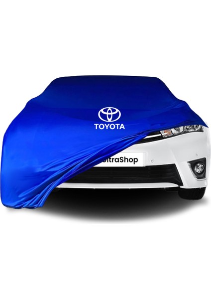 Ultra Shop Toyota Corolla 6 (E90) Araba Brandası Mavi Kumaş Penye Toz Geçirmez Oto Garaj Branda
