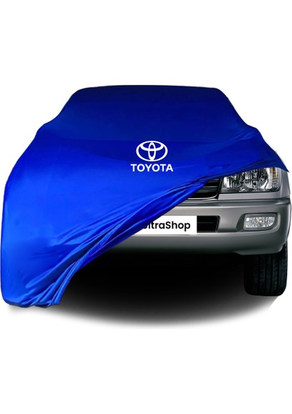 Ultra Shop Toyota Land Cruiser 105 (1998-2005) Araba Brandası Mavi Kumaş Penye Toz Geçirmez Oto Garaj Branda