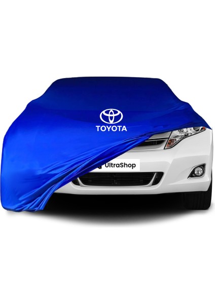 Ultra Shop Toyota Venza 1 (AV10) (2008-2017) Araba Brandası Mavi Kumaş Penye Toz Geçirmez Oto Garaj Branda