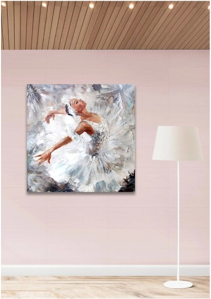 Balerin Art Duvar Kanvas Tablo