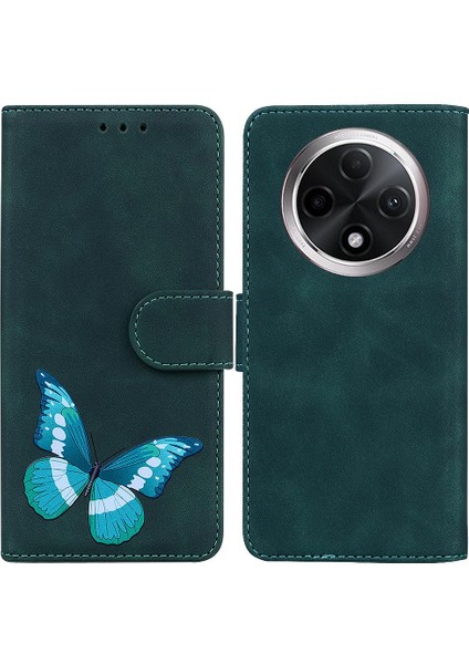 Oppo A3 Pro 5g Için Kılıf Renk Baskılı Flip Folio Kapak Kart Yuvaları Cüzdan (Yurt Dışından)