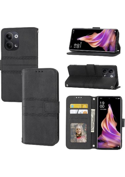 Oppo Oppo 9 5g Için Flip Case/oppo 9 Pro 5g Cüzdan Kılıf Kickstand Manyetik (Yurt Dışından)