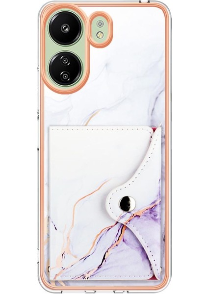 Xiaomi Redmi Için Kılıf Redmi 4g Mermer Kart Yuvaları Yumuşak Tpu Tampon Ince Cüzdan (Yurt Dışından) fırsatları