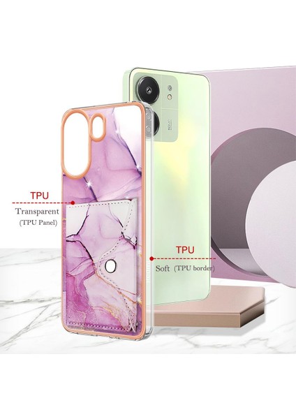 Xiaomi Redmi Için Kılıf Redmi 4g Mermer Kart Yuvaları Yumuşak Tpu Tampon Ince Cüzdan (Yurt Dışından) fiyatları