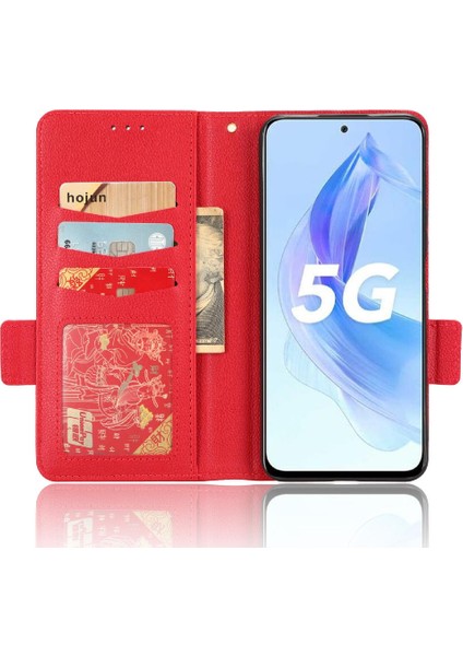 Onur Için Kılıf 90 Lite Cüzdan Yan Toka Manyetik Pu Deri Kart Yuvaları (Yurt Dışından) modelleri