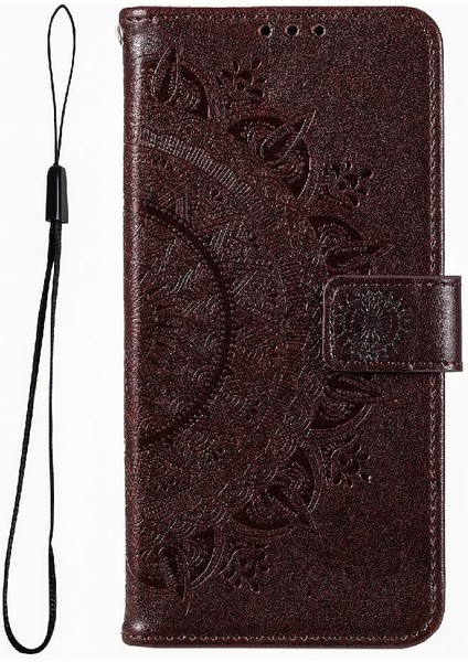 Motorola Moto Kenar 50 Pro Için Flip Case Cüzdan Kılıf Pu Deri Kickstand (Yurt Dışından)