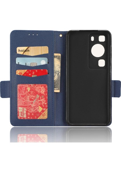 Huawei Için Kılıf P60/P60 Pro Pu Deri Yan Toka Kart Yuvaları Tutucu (Yurt Dışından) fiyatları
