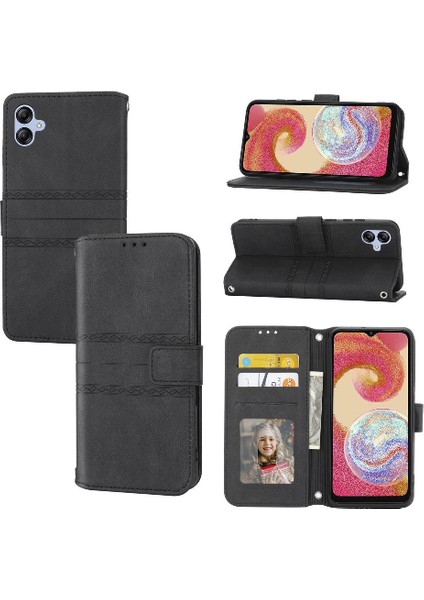 Samsung Galaxy M04 Darbeye Koruyucu Cüzdan Kılıf Pu Için Flip Case (Yurt Dışından) indirimleri