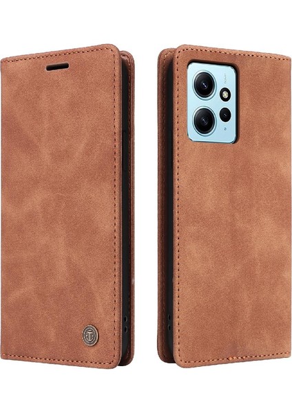 Xiaomi Redmi Not 12 Için Flip Case 4g Kapak Çevirin Darbeye Cüzdan Kılıf (Yurt Dışından)