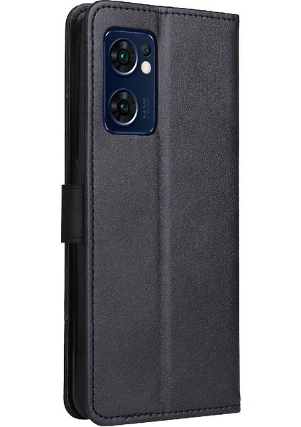 Oppo Bulmak Için Flip Case X5 Lite Klasik Düz Renk Yüksek Kaliteli Deri (Yurt Dışından)