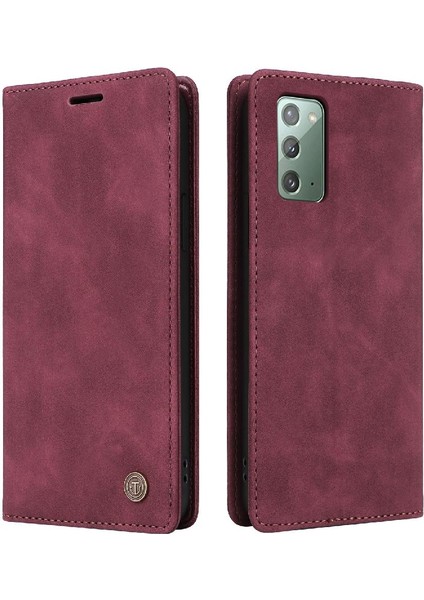 Samsung Galaxy A03S Deri Kılıf Için Flip Case Basit Iş Kapak Çevirin (Yurt Dışından)