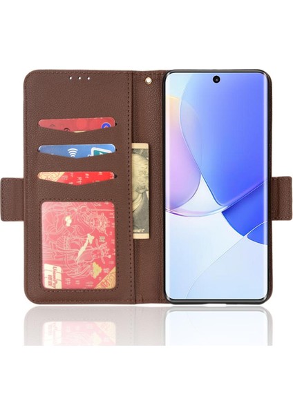 Huawei Nova 9 Için Kılıf Yan Toka Kart Yuvaları Tutucu Cüzdan Pu Deri (Yurt Dışından) indirimleri