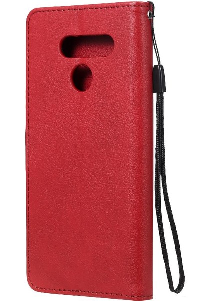 Kart Yuvası Klasik Düz Renk Iş Çantası ile Lg Q60/K50 Için Flip Case (Yurt Dışından) fırsatları
