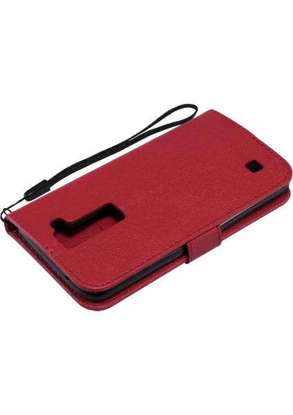 Lg K7 Için Flip Case/k8 Klasik Düz Renk Kart ile Yüksek Kaliteli Deri (Yurt Dışından) fırsatları