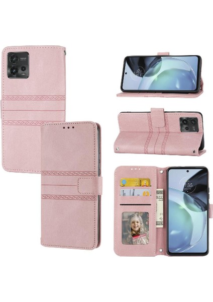 Motorola Moto G72 Kickstand Pu Deri Manyetik Kapatma Için Flip Case (Yurt Dışından) fırsatları