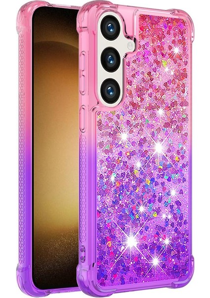 Samsung Galaxy S24 5g Akan Sparkle Hareketli Kapak Temizle Tampon (Yurt Dışından)