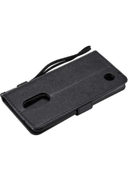 Lg K8 2017 Yüksek Kaliteli Deri Iş Cüzdan Telefon Kılıfı Için Flip Case (Yurt Dışından) modelleri