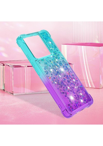 Xiaomi Redmi Için Kılıf K60 Ultra Akan Sparkle Hareketli Kapak Temizle Tampon (Yurt Dışından) modelleri