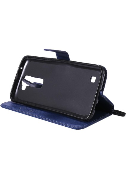 Lg K7 Için Flip Case/k8 Klasik Düz Renk Kart ile Yüksek Kaliteli Deri (Yurt Dışından) fırsatları