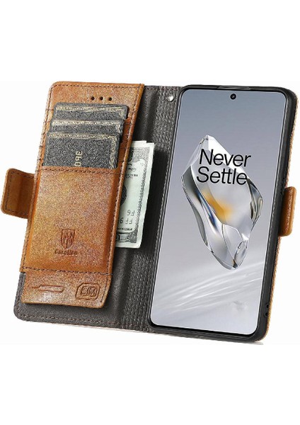 Oneplus 12 Çok Renkli Iş Çoklu Kart Yuvası Cüzdan Için Flip Case (Yurt Dışından) modelleri