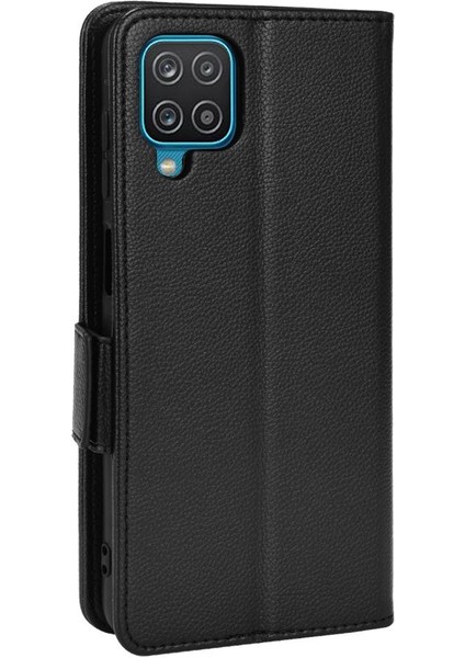 Samsung Galaxy A12 Yan Toka Cüzdan Kart Yuvaları Tutucu Pu (Yurt Dışından) modelleri