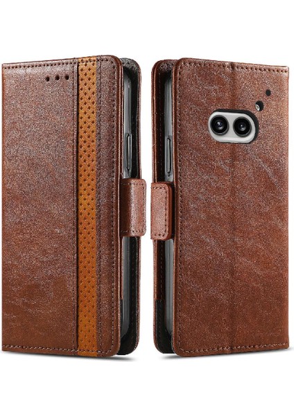 Nothing Flip Case Telefon 2A Çok Renkli Iş Ekleme Cüzdan Yuvası (Yurt Dışından)