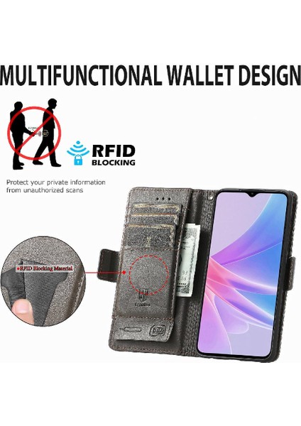 Oppo Oppo 11F 5g Çok Renkli Ekleme Cüzdan Çoklu Kart Yuvası Için Flip Case (Yurt Dışından) indirimleri