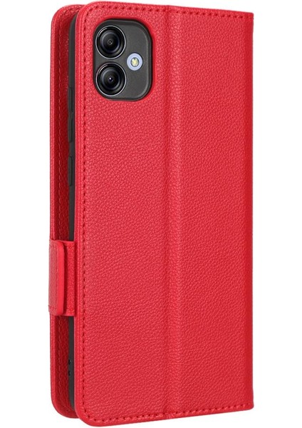 Samsung Galaxy A04E Manyetik Kart Yuvaları Tutucu Yan Toka Pu (Yurt Dışından) fırsatları