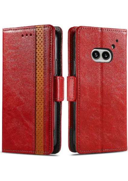 Nothing Flip Case Telefon 2A Çok Renkli Iş Ekleme Cüzdan Yuvası (Yurt Dışından)