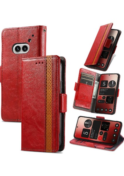 Nothing Flip Case Telefon 2A Çok Renkli Iş Ekleme Cüzdan Yuvası (Yurt Dışından) fırsatları
