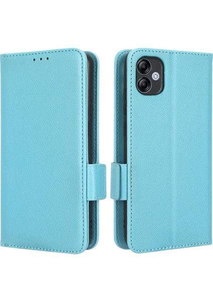 Samsung Galaxy A04E Manyetik Kart Yuvaları Tutucu Yan Toka Pu (Yurt Dışından) fırsatları