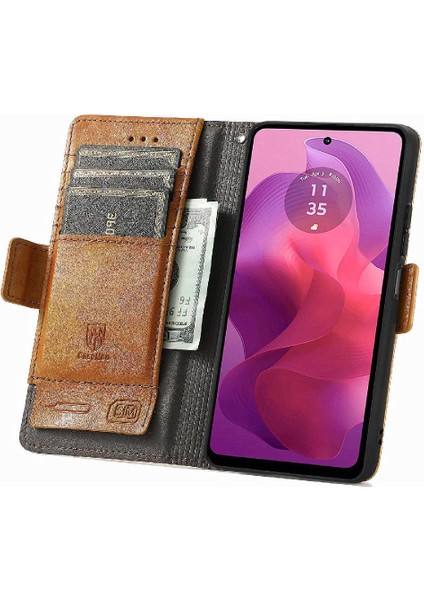 Motorola Moto G24 4g Cüzdan Iş Için Flip Case Çok Renkli Çoklu Kart (Yurt Dışından) fırsatları