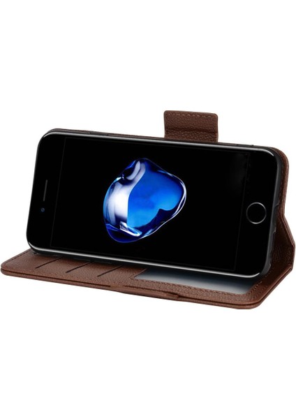 Iphone 6/6s Manyetik Kart Yuvaları Tutucu Cüzdan Yan Toka Pu (Yurt Dışından)