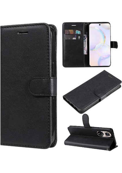Kart Yuvası Klasik ile Huawei Nova 9 Için Yüksek Kaliteli Deri Flip Case (Yurt Dışından) indirimleri