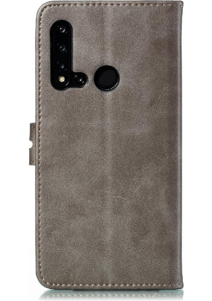 Cüzdan Kılıf Için Huawei P20 Lite 2019 Kickstand Manyetik Kapatma Kartı Tüm (Yurt Dışından)
