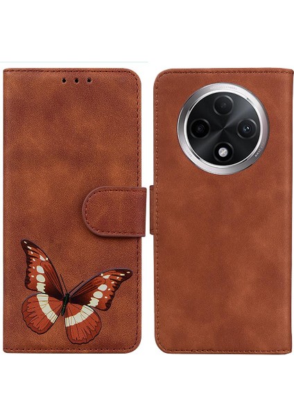 Oppo A3 Pro 5g Için Kılıf Renk Baskılı Flip Folio Kapak Kart Yuvaları Cüzdan (Yurt Dışından)