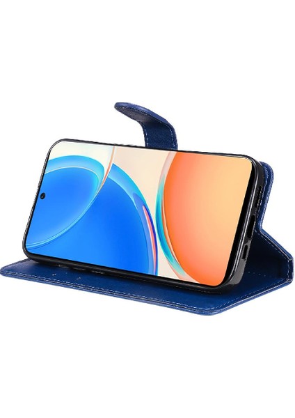 Onur X8 5g Iş Cüzdan Telefon Kılıfı Için Flip Case Klasik Düz Renk (Yurt Dışından)