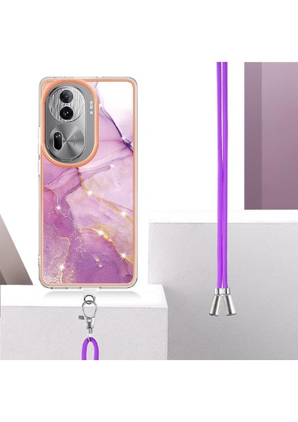 Oppo Oppo 11 Pro 5g Tampon Mermer Anti-Scratch Yumuşak Crossbody Için Kılıf (Yurt Dışından)