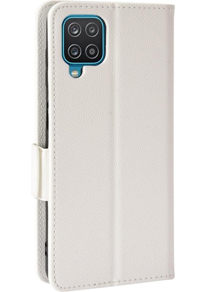 Samsung Galaxy A12 Yan Toka Cüzdan Kart Yuvaları Tutucu Pu (Yurt Dışından) modelleri