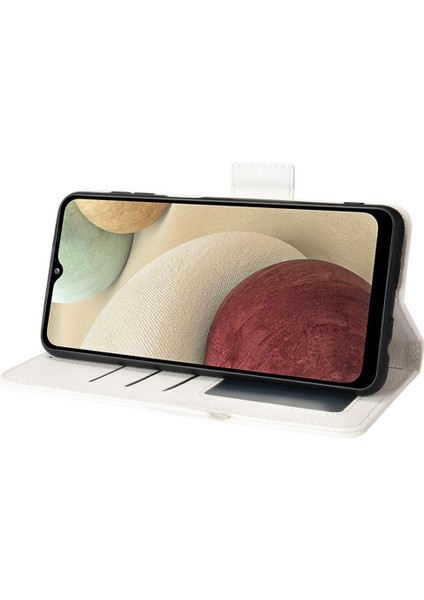 Samsung Galaxy A12 Yan Toka Cüzdan Kart Yuvaları Tutucu Pu (Yurt Dışından) indirimleri