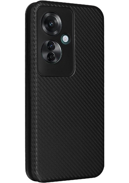 Kart Tutucu Kickstand Manyetik Karbon ile Oppo Oppo 11F 5g Için Kılıf (Yurt Dışından) fırsatları