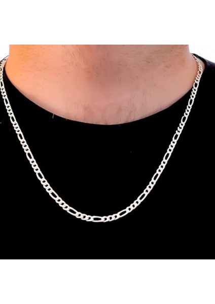 925 Ayar Gümüş 3 mm Figaro Zincir Kolye fiyatları