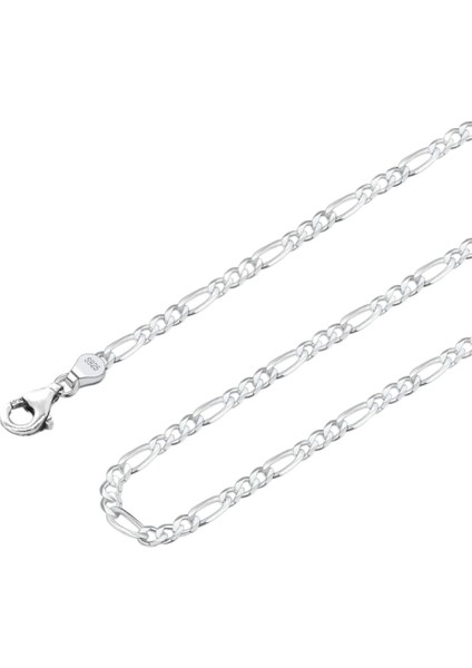 925 Ayar Gümüş 3 mm Figaro Zincir Kolye modelleri
