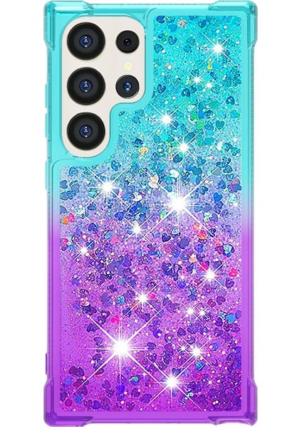 Samsung Galaxy S24 Ultra 5g Akan Sparkle Hareketli Kapak Temizle (Yurt Dışından)