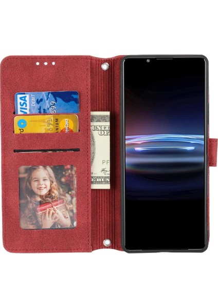 Sony Xperia Pro Için Flip Case-I Cüzdan Kılıf Darbeye Koruyucu Pu (Yurt Dışından)