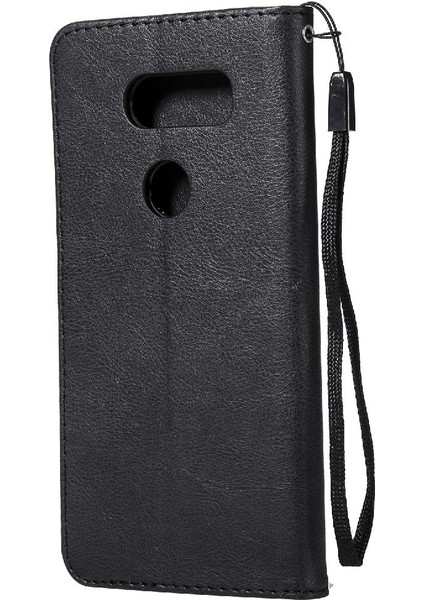 Lg V30 Klasik Düz Renk Yüksek Kaliteli Deri Iş Için Flip Case (Yurt Dışından) modelleri
