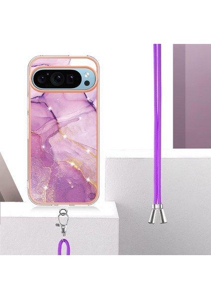 Google Piksel 9 Tampon Anti-Scratch Yumuşak Mermer Crossbody Kordon Için Kılıf (Yurt Dışından) fırsatları