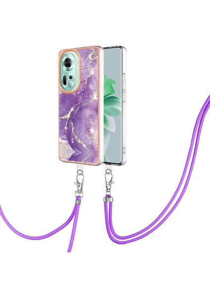 Oppo Oppo 11 5g Için Kılıf Anti-Scratch Yumuşak Tampon Crossbody Kordon Askısı (Yurt Dışından)