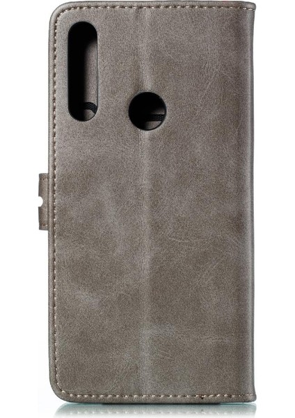 Cüzdan Kılıf Için Huawei P Akıllı Z Kickstand Tüm Yuvarlak Koruma Kartı (Yurt Dışından)